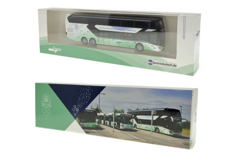 BKW/NVV Modellbus Setra S531DT - Linie 500 Bad Wildungen