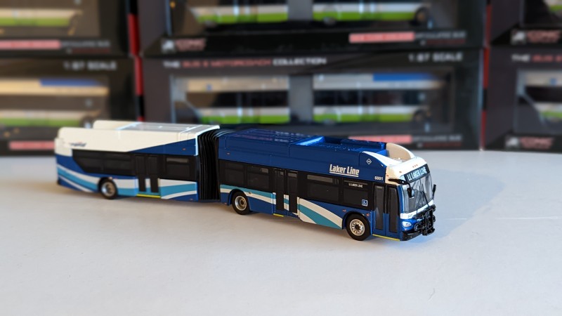 Grand Rapids "Laker Line" - NFI Xcelsior XN60 - Laker Line