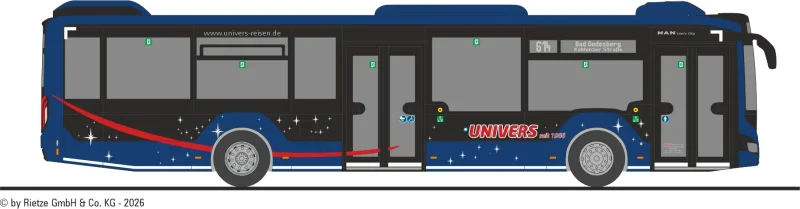 MAN Lions City 12C - Univers Reisen - 614 Bad Godesberg