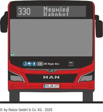 MAN Lions City 18C - DB Regio Bus Mitte - Linie 330 Neuwied