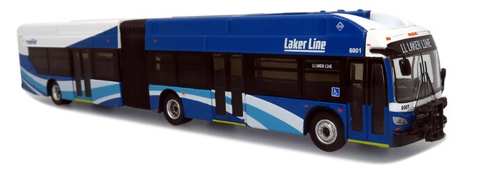 Grand Rapids "Laker Line" - NFI Xcelsior XN60 - Laker Line