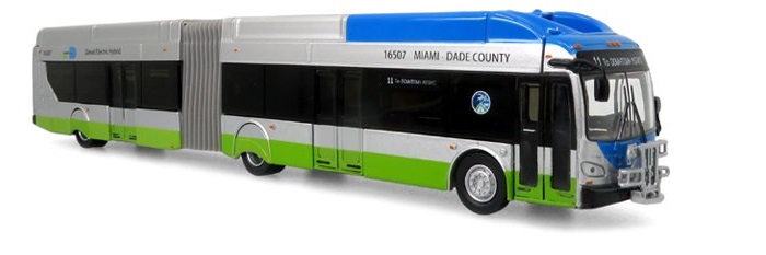 Miami Dade County - NFI Xcelsior XN60 - Linie 11 Downtown Miami