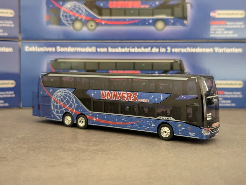 Univers Modellbus Setra S531DT - MSC Genua (B-Ware)