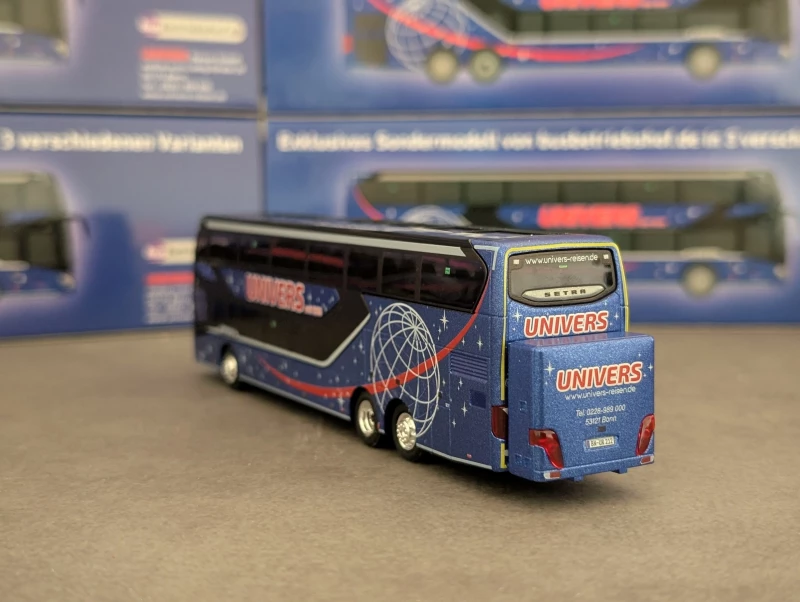 Univers Modellbus Setra S531DT - MSC Genua (B-Ware)
