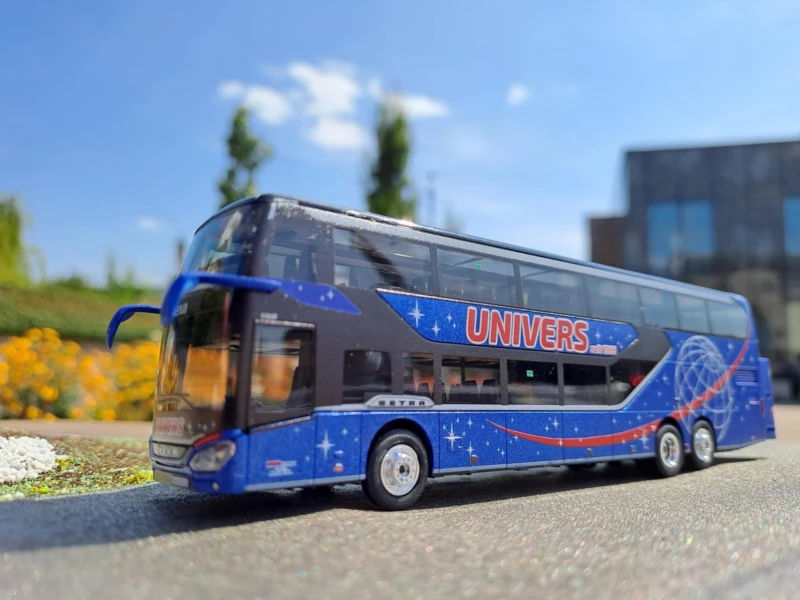 Univers Modellbus Setra S531DT - MSC Genua (B-Ware)