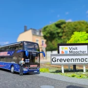 Univers Modellbus Setra S531DT - MSC Genua (B-Ware)