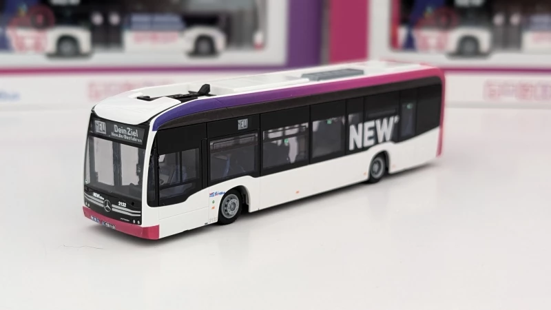 new MB eCitaro - Linie NEW (Dein Ziel - new.de/Busfahren)